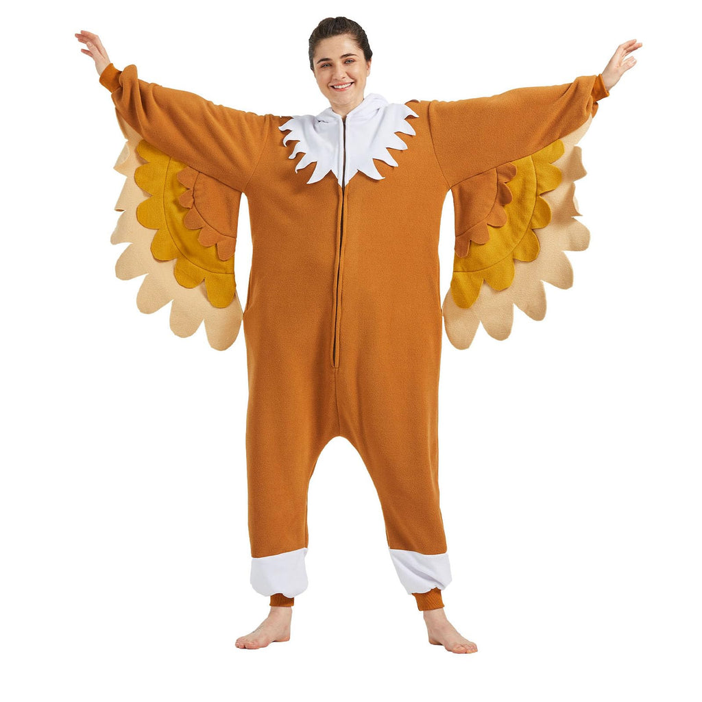 🦅 The Majestic Bald Eagle Onesie – Soar in Comfort