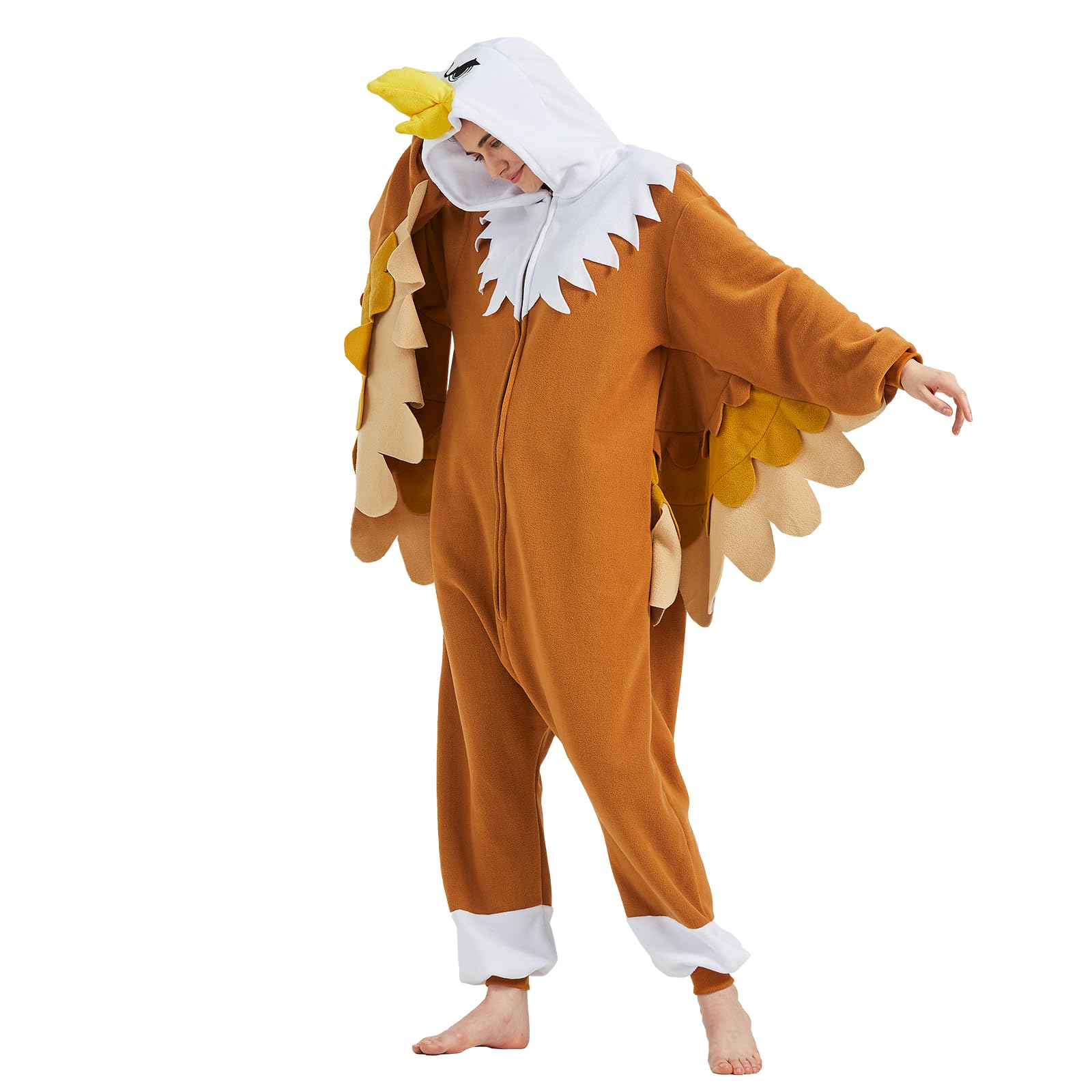 🦅 The Majestic Bald Eagle Onesie – Soar in Comfort