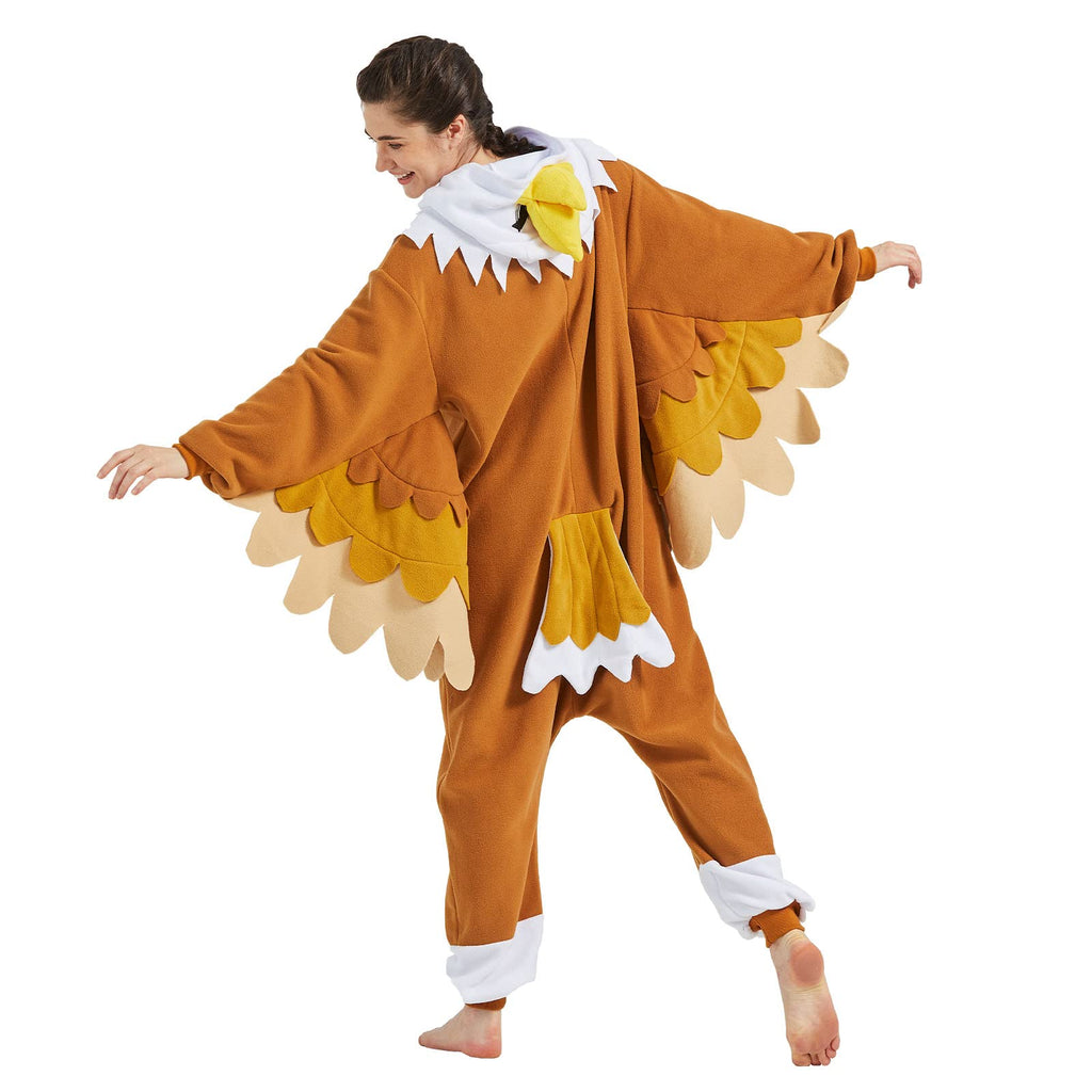 🦅 The Majestic Bald Eagle Onesie – Soar in Comfort