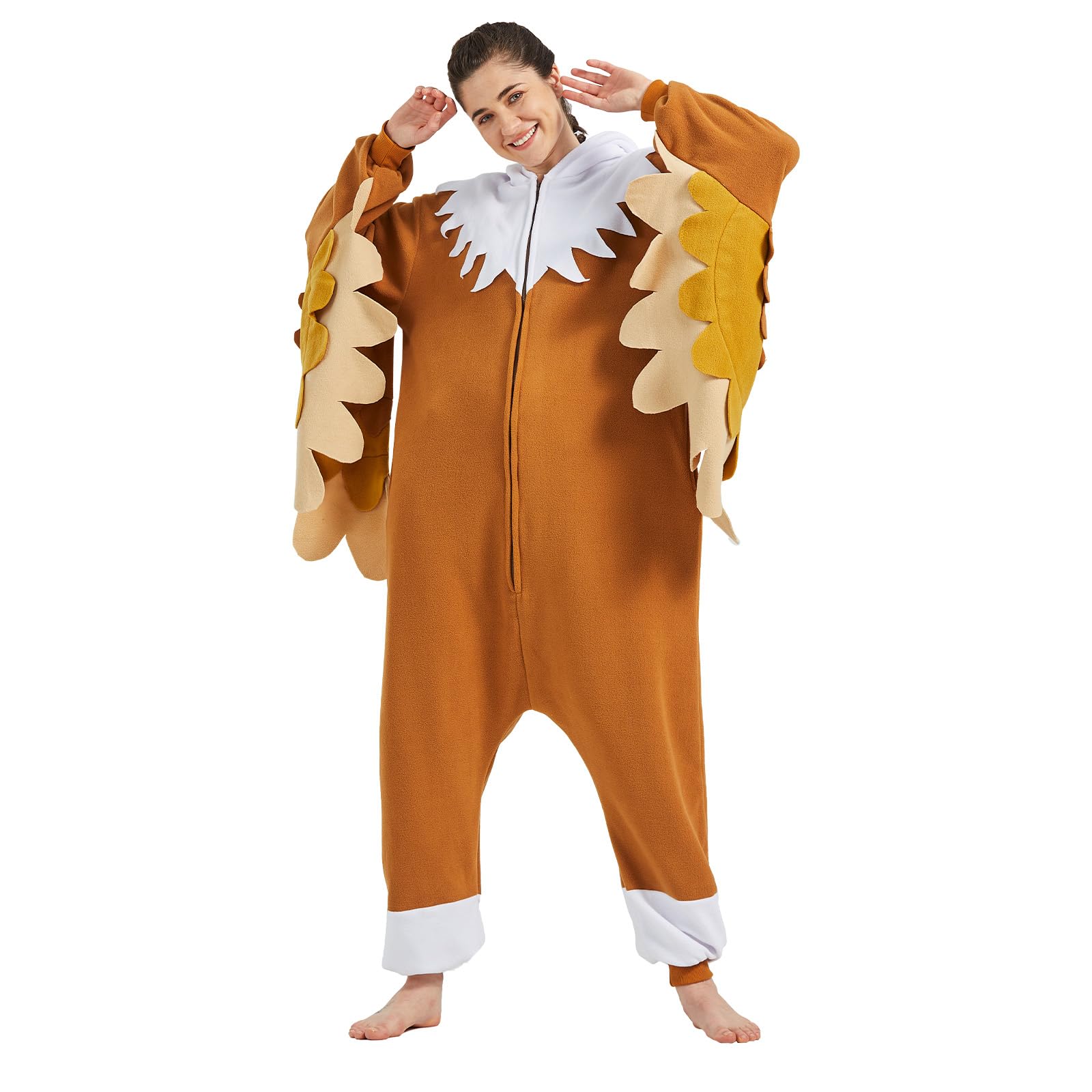 🦅 The Majestic Bald Eagle Onesie – Soar in Comfort