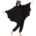 Adorable Bat Onesie Costume – Soft Polar Fleece Pajamas with Wings