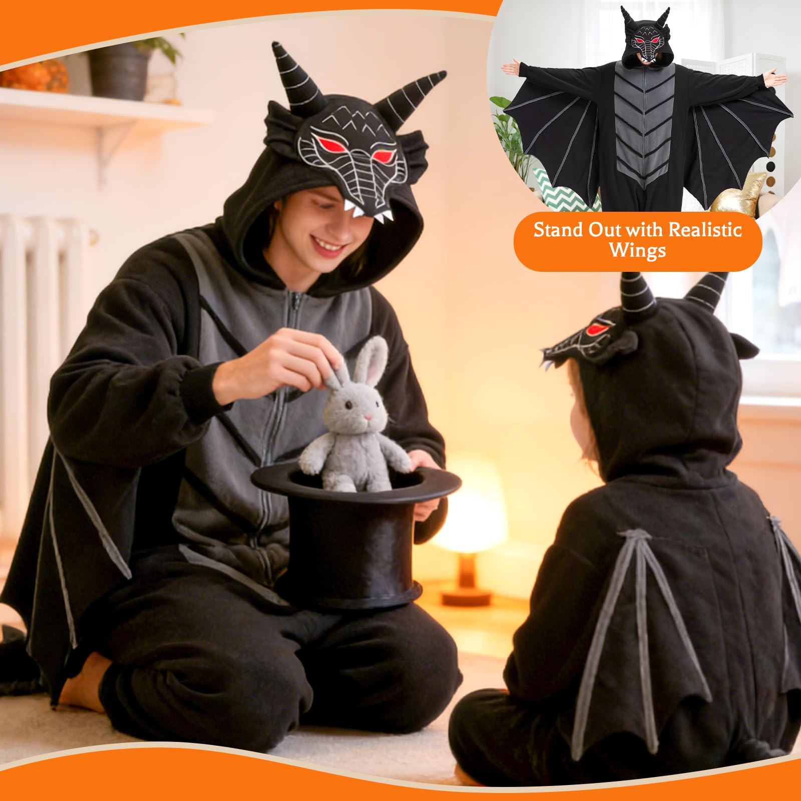 The Black Dragon Onesie – Unleash the Beast