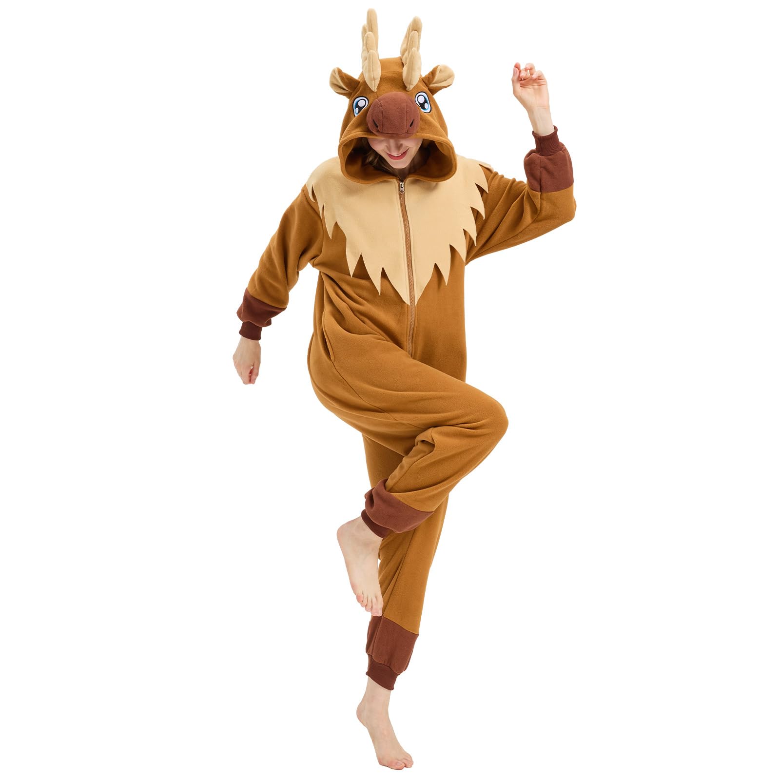 🦌 The Cozy Moose Onesie – Woodland Warmth & Whimsy