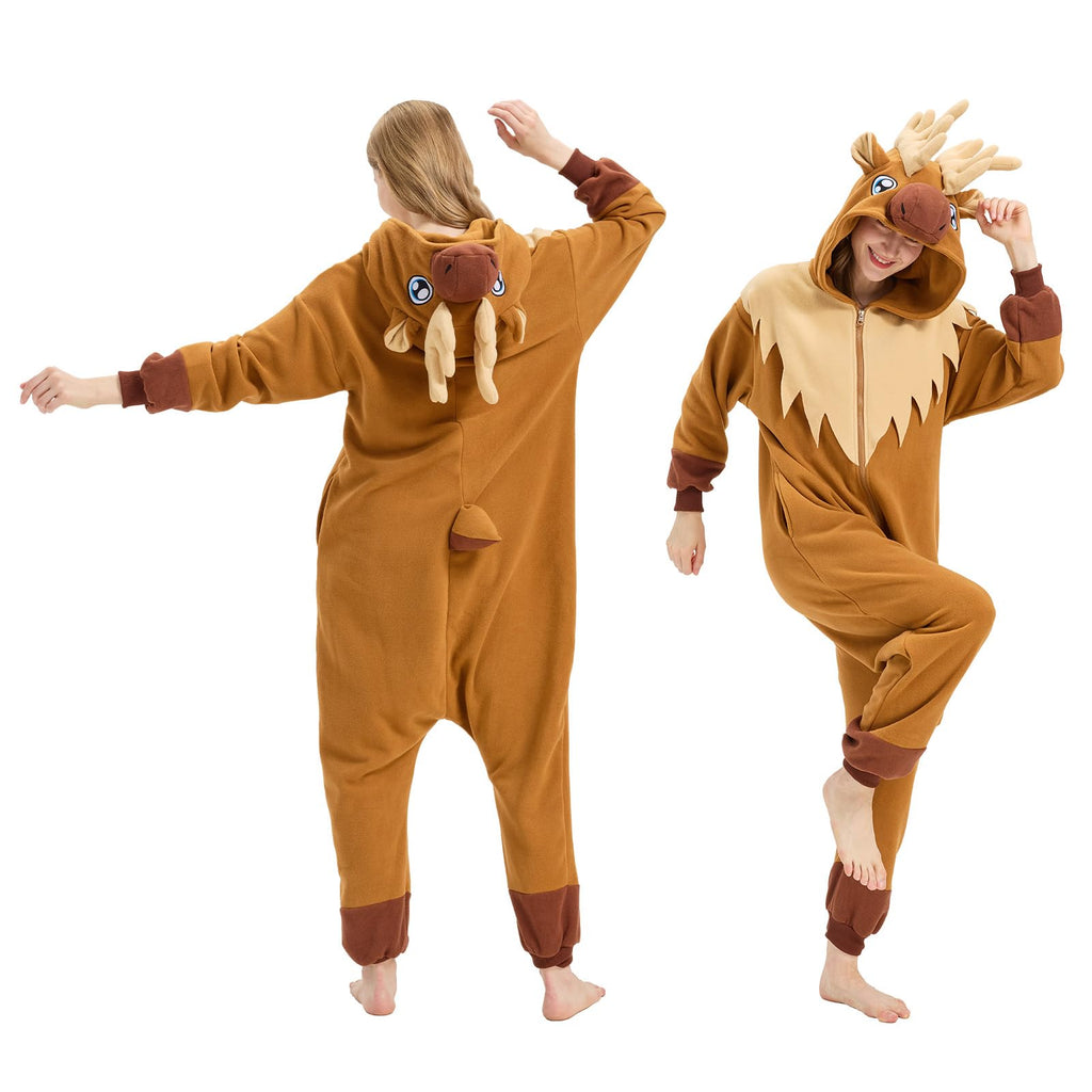 🦌 The Cozy Moose Onesie – Woodland Warmth & Whimsy