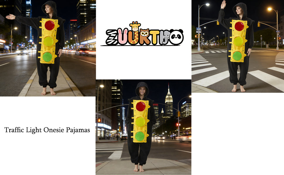 🚦 The Traffic Light Onesie – Stop, Look, and Party!