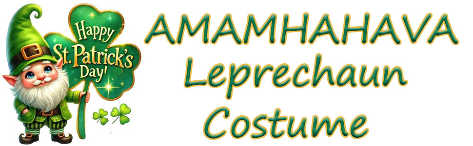 Men's Leprechaun Onesie Costume – St. Patrick's Day Green Irish Fancy Dress Suit with Hat & Beard