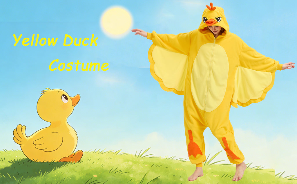 🦆 The Quack-tastic Yellow Duck Onesie – Soft, Sunny & Snuggly