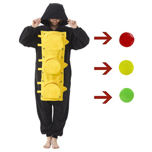 🚦 The Traffic Light Onesie – Stop, Look, and Party!