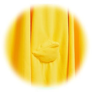 Cute Little Yellow Duck Cape – Cozy Polar Fleece Animal Hood & Costume