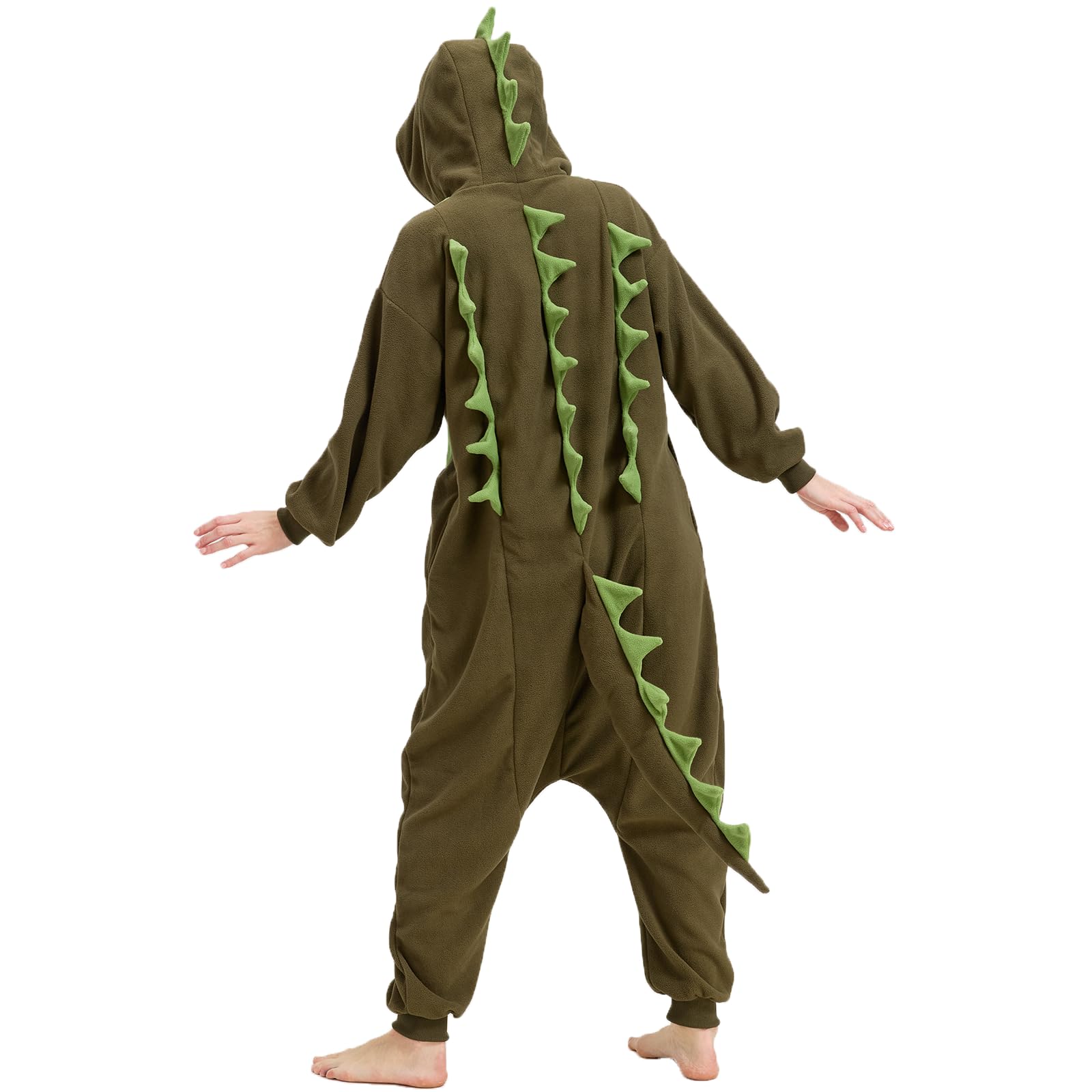 🦖 The Prehistoric Polar Fleece Dinosaur Onesie – Roar in Comfort!