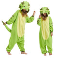 Spooky Triceratops Onesie – Halloween Dinosaur Pajamas & Cosplay Costume for Adults