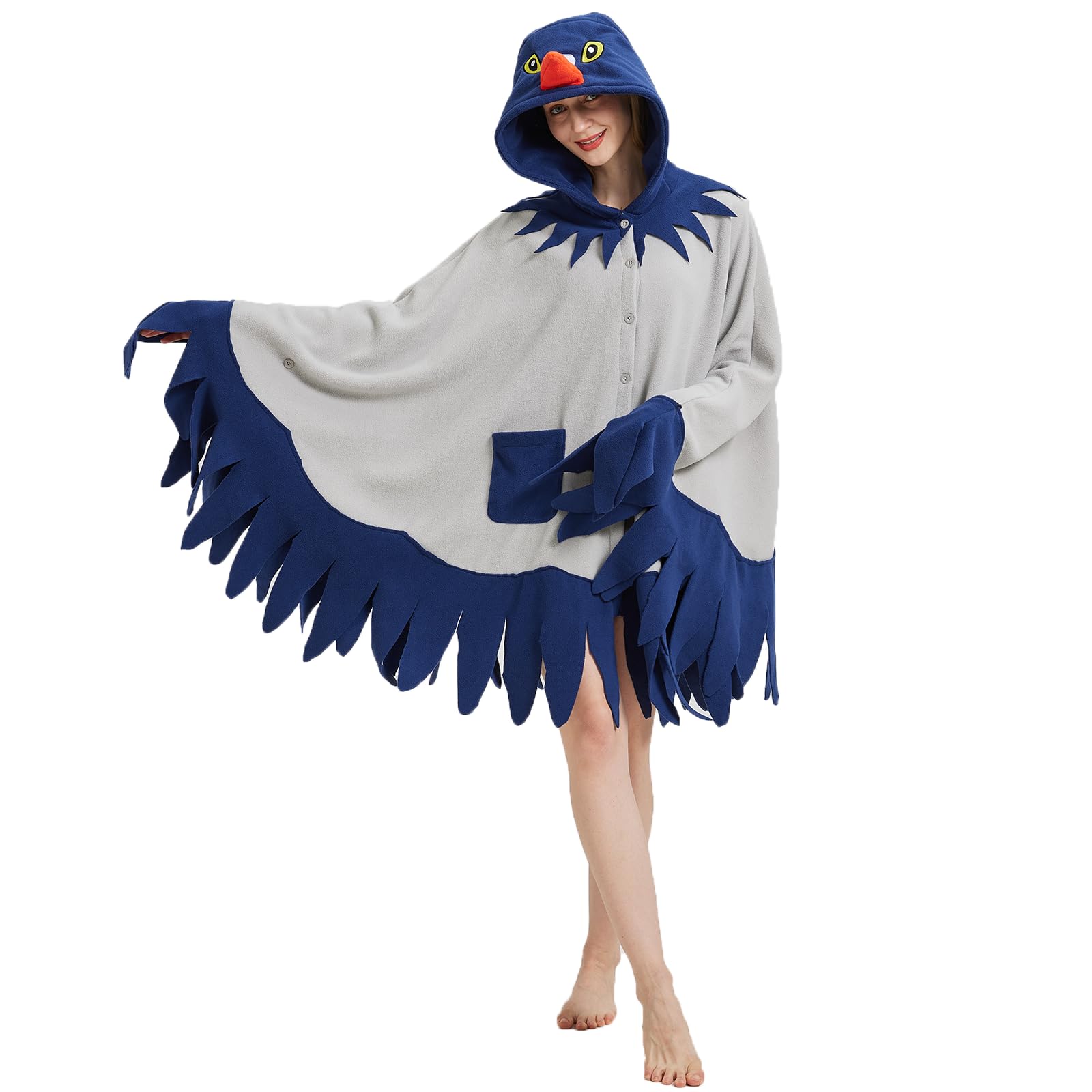 🕊️ The Ultimate Fluffy Pigeon Onesie – Be the Center of Attention!