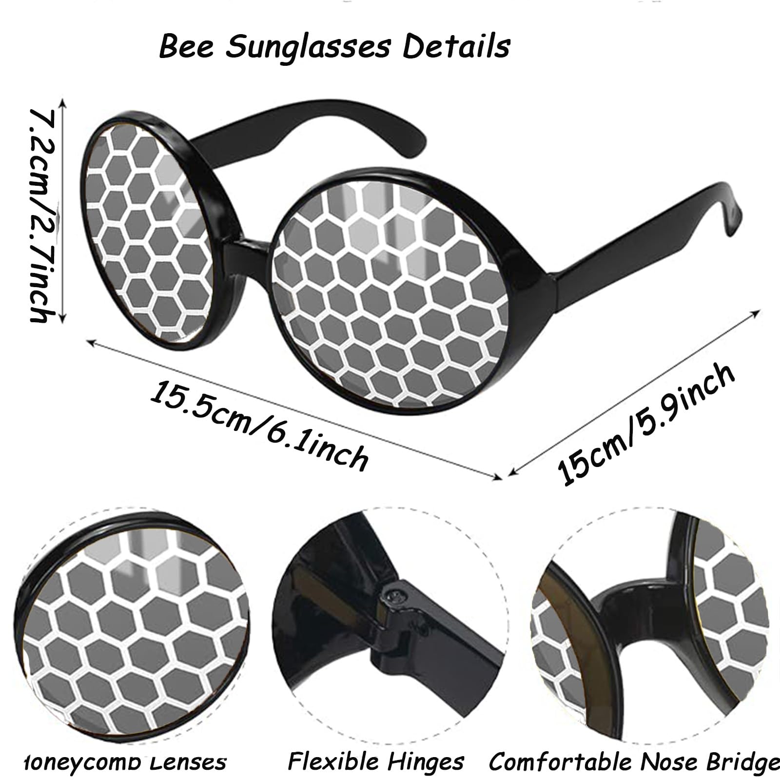 🐝 The Buzzing Bee Costume Set – Wings & Shades