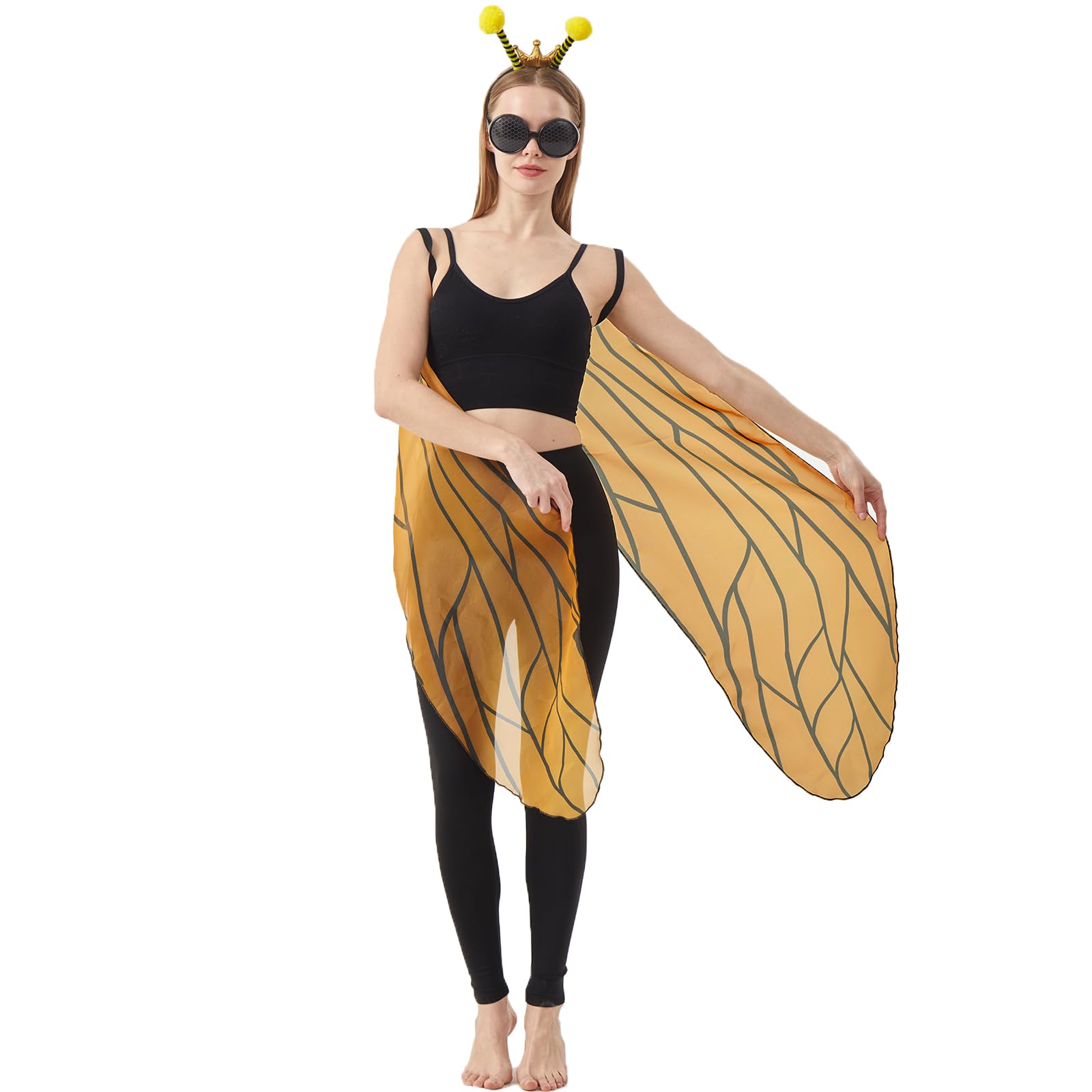 🐝 The Buzzing Bee Costume Set – Wings & Shades