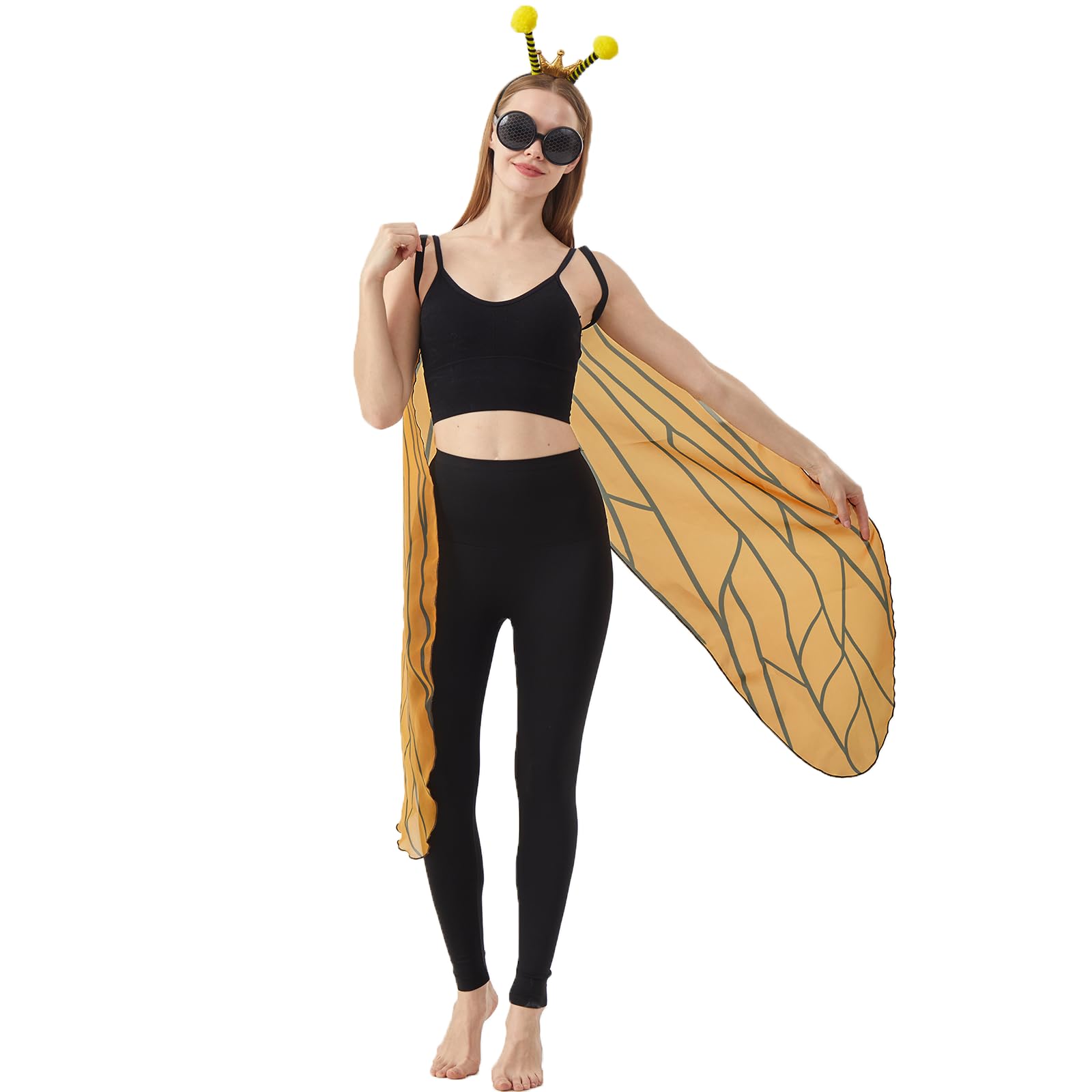 🐝 The Buzzing Bee Costume Set – Wings & Shades