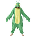 Praying Mantis Onesie Costume – Fun Polar Fleece Insect Pajamas for Adults