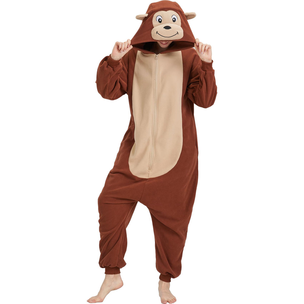 🐒 Monkey Onesie Costume – Ultimate Comfort & Fun for Any Occasion!