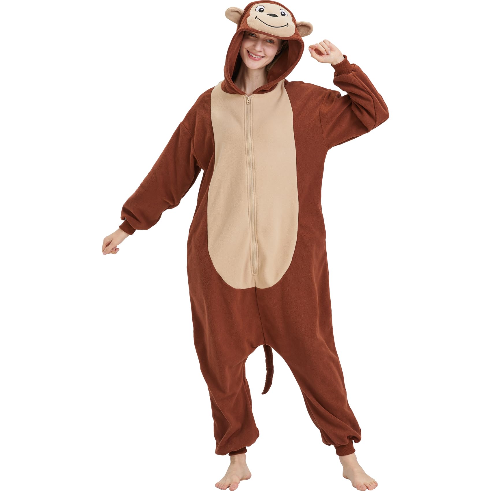 🐒 Monkey Onesie Costume – Ultimate Comfort & Fun for Any Occasion!