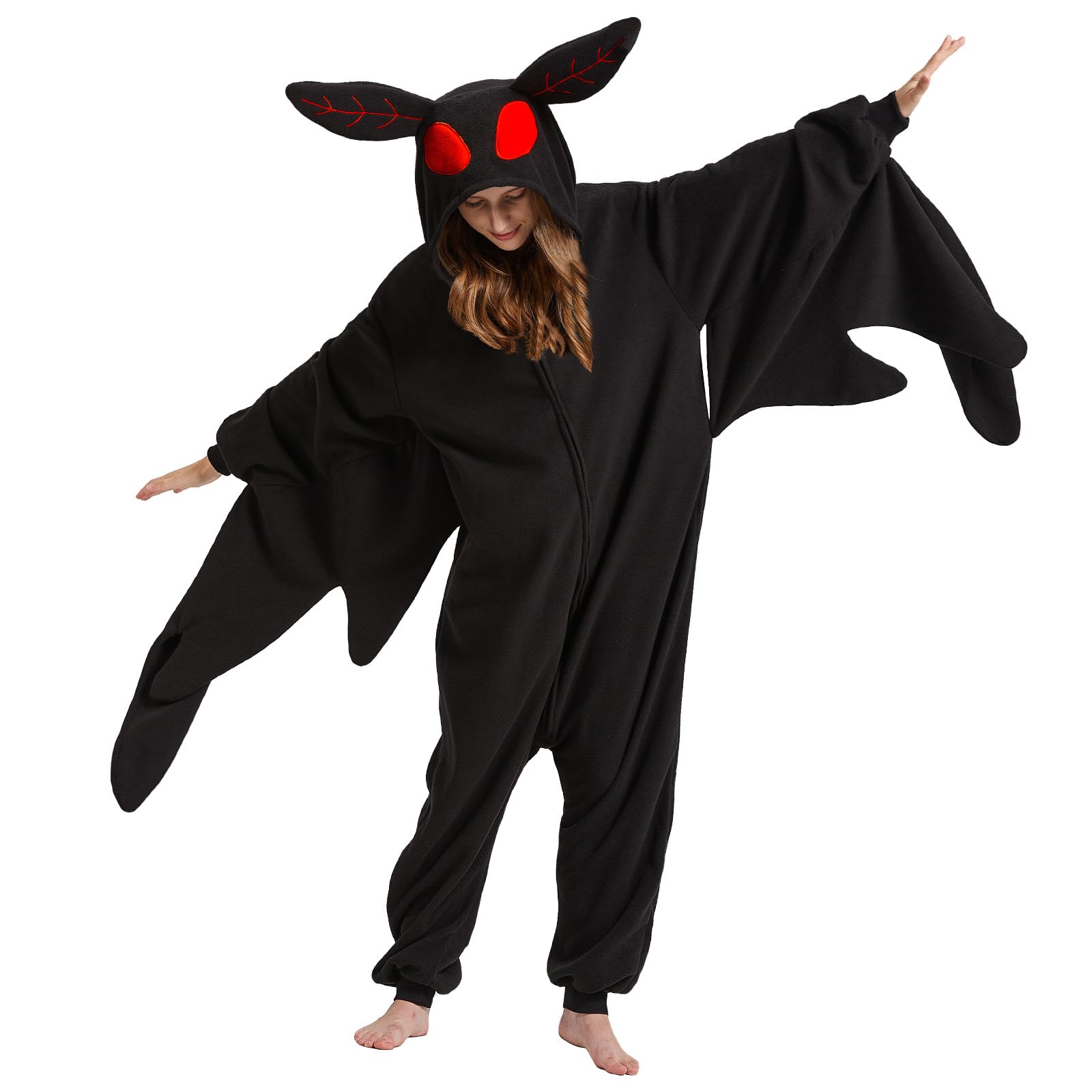 🦇 The Mothman Onesie – Unleash the Legend