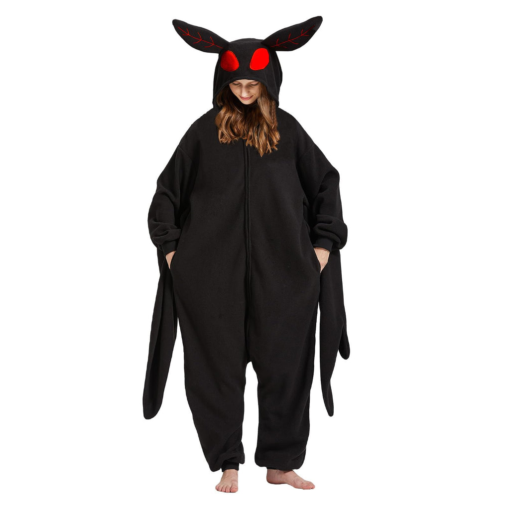 🦇 The Mothman Onesie – Unleash the Legend