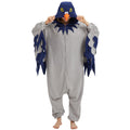 Adult Pigeon Onesie Costume – Realistic Bird Pajamas with Wings & Tail for Halloween & Cosplay