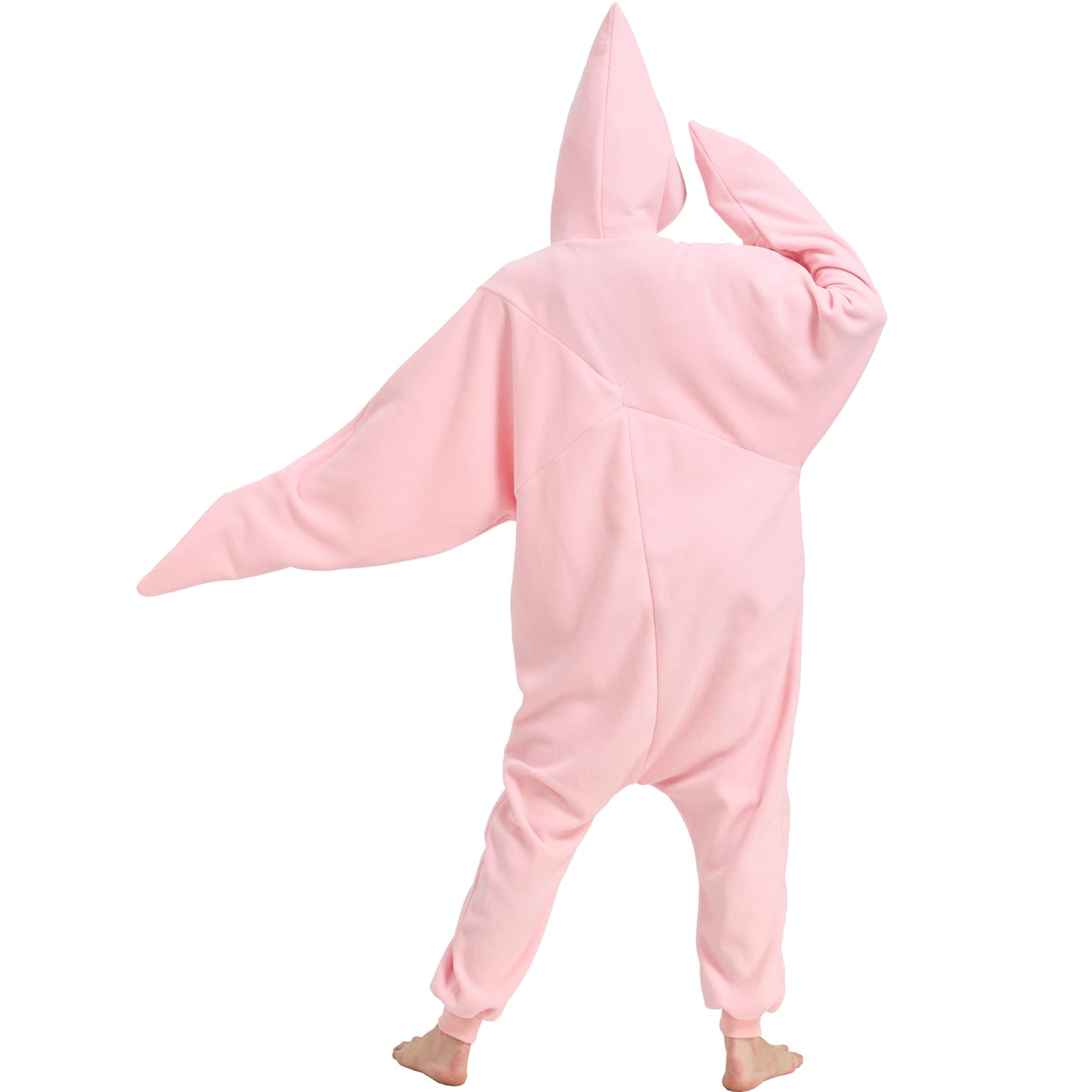 Adult Starfish Onesie Costume – Unique Sea Creature Pajamas with Detachable Gloves for Halloween & Cosplay