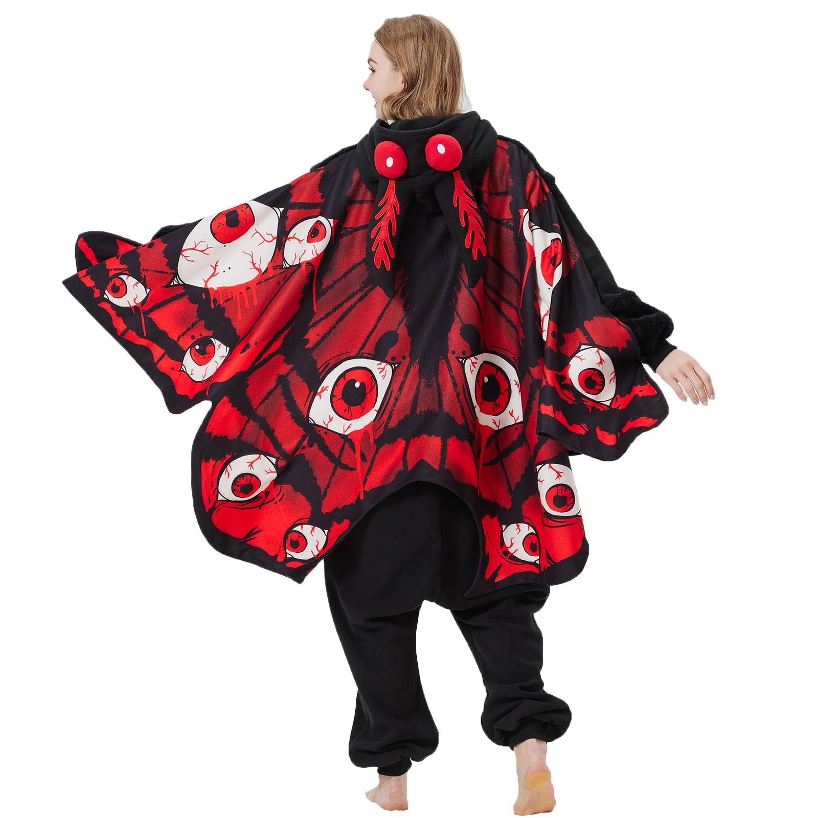 🦇 The Mothman Onesie – Unleash the Legend