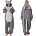 Adult Mouse Onesie Costume – Cute Rodent Pajamas with Tail & Hood for Halloween & Cozy Lounging
