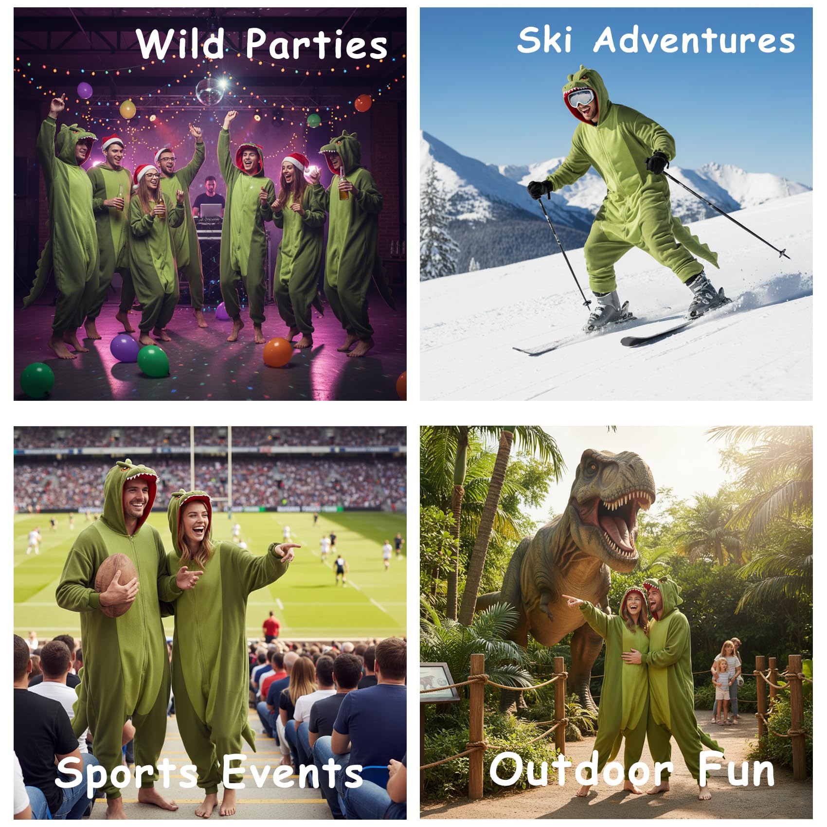 🦖 The Tyrannosaurus Rex Onesie – Roar into Comfort!