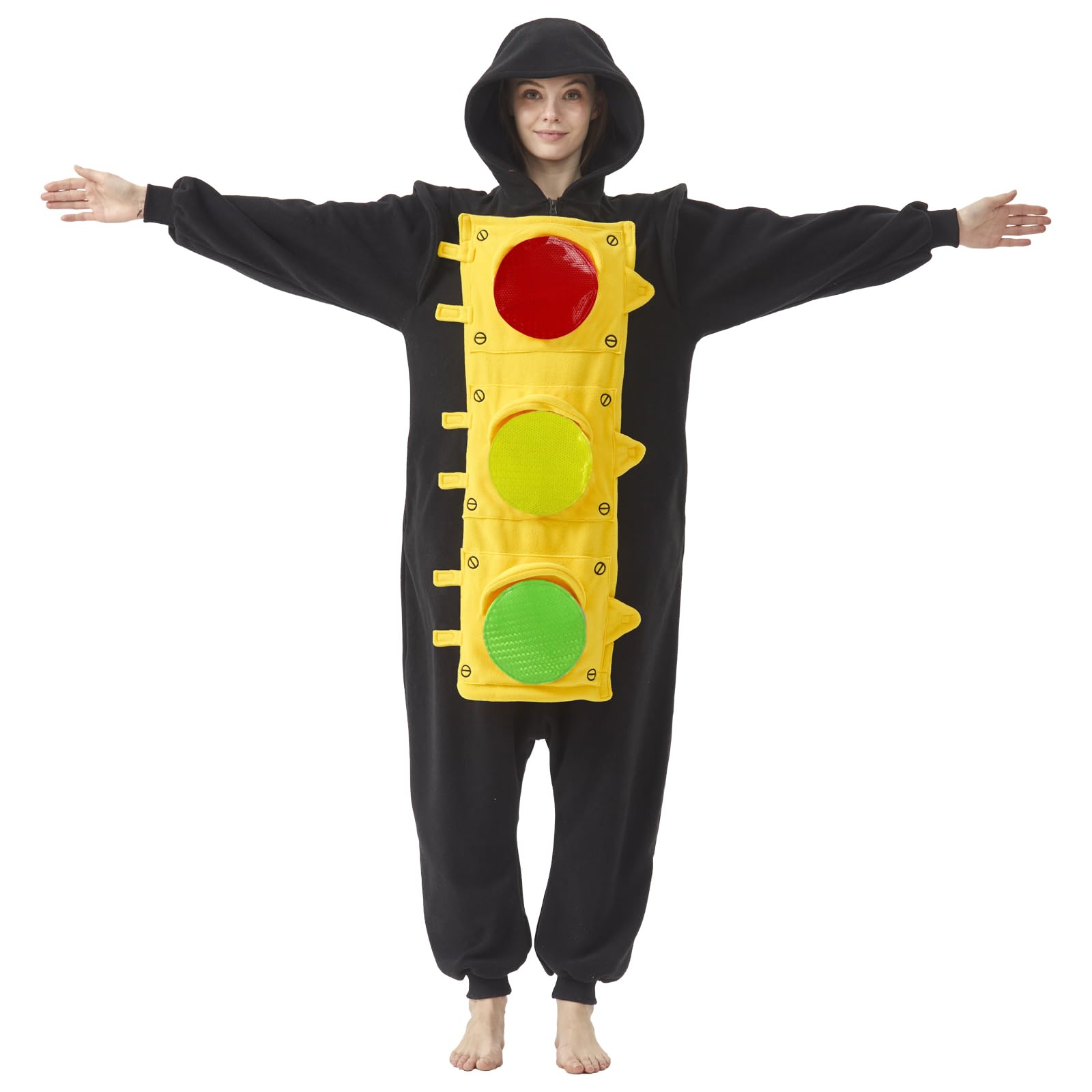 🚦 The Traffic Light Onesie – Stop, Look, and Party!