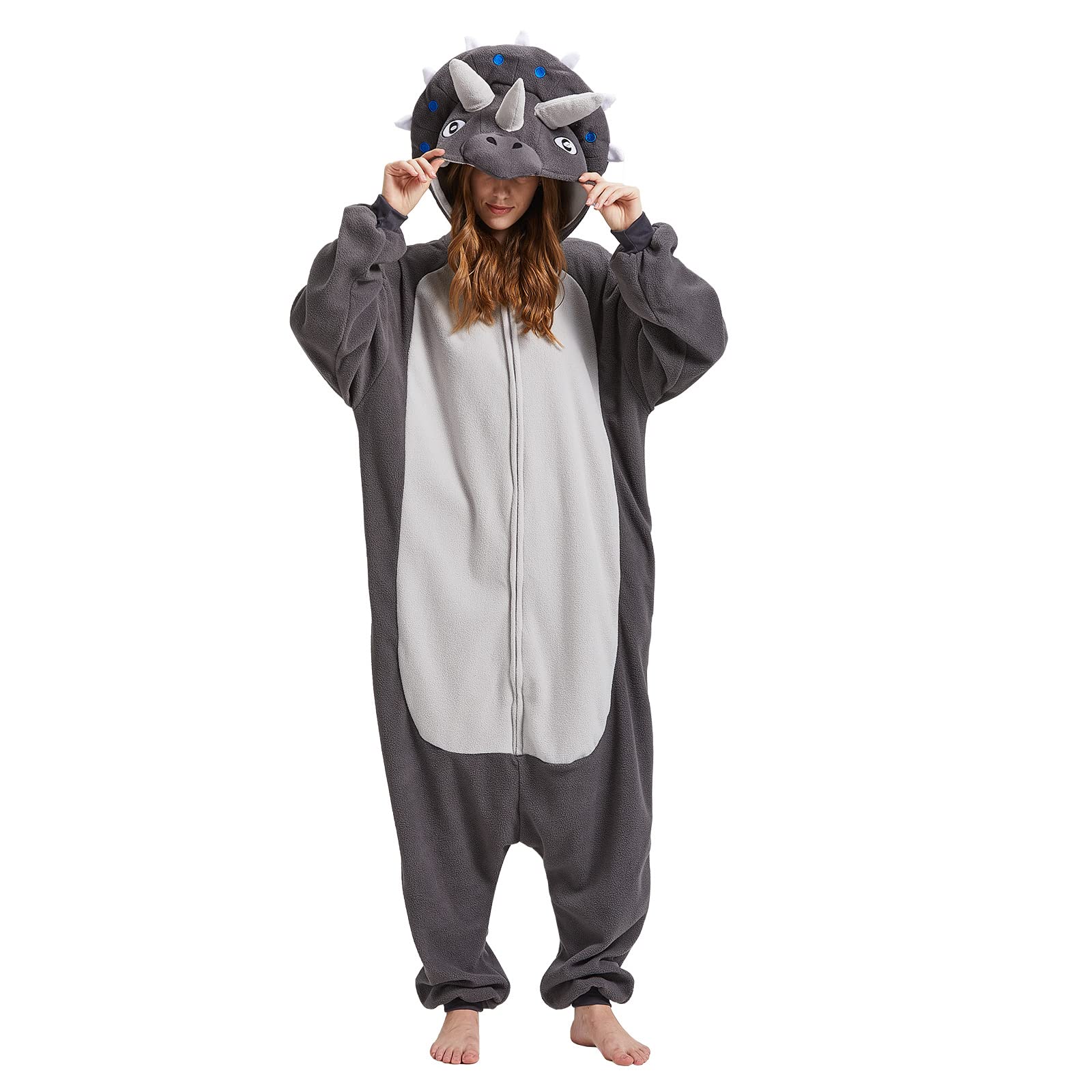 🦕 The Triceratops Onesie – Prehistoric Comfort & Cuddles