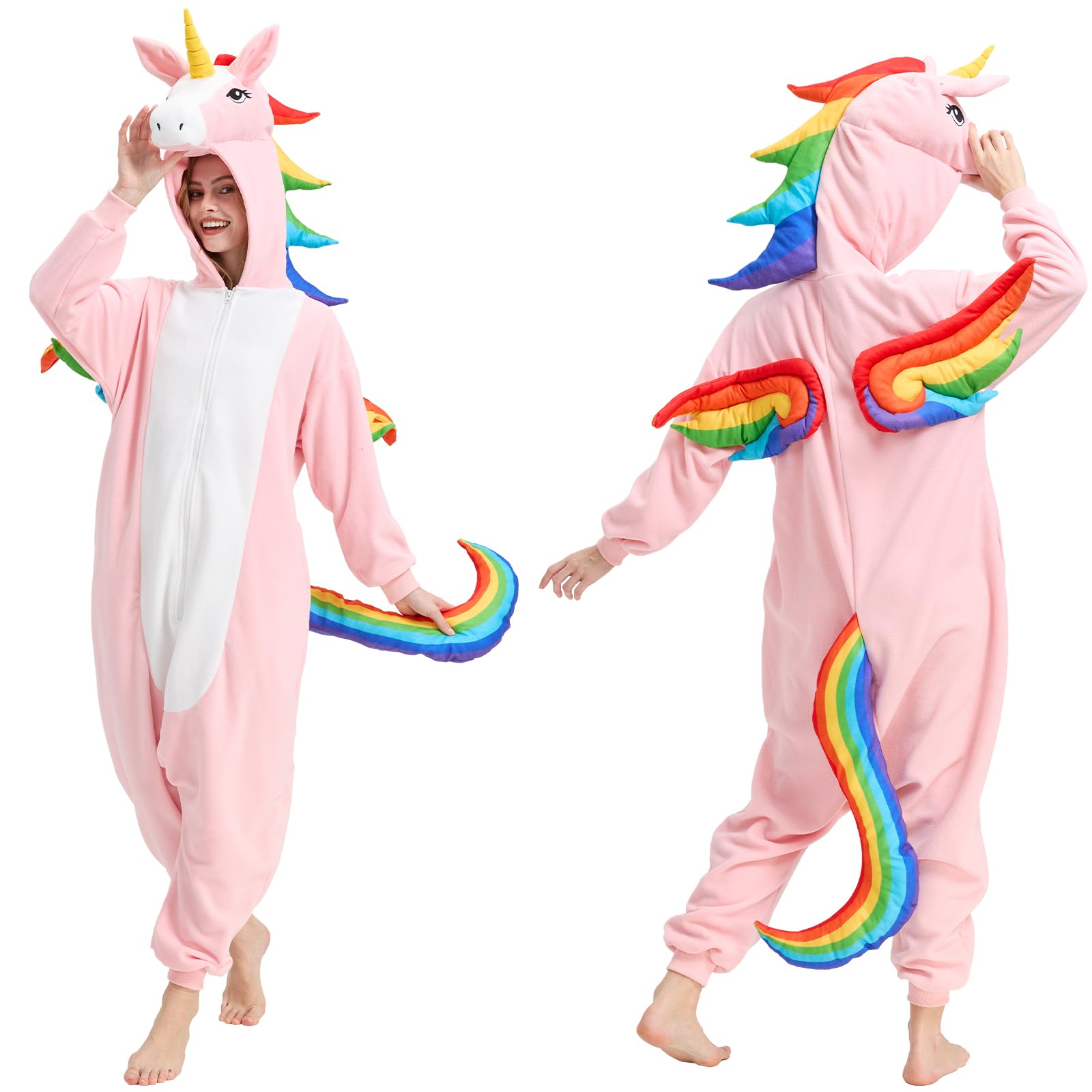 🦄 The Magical Pink Unicorn Onesie – Sparkle in Comfort
