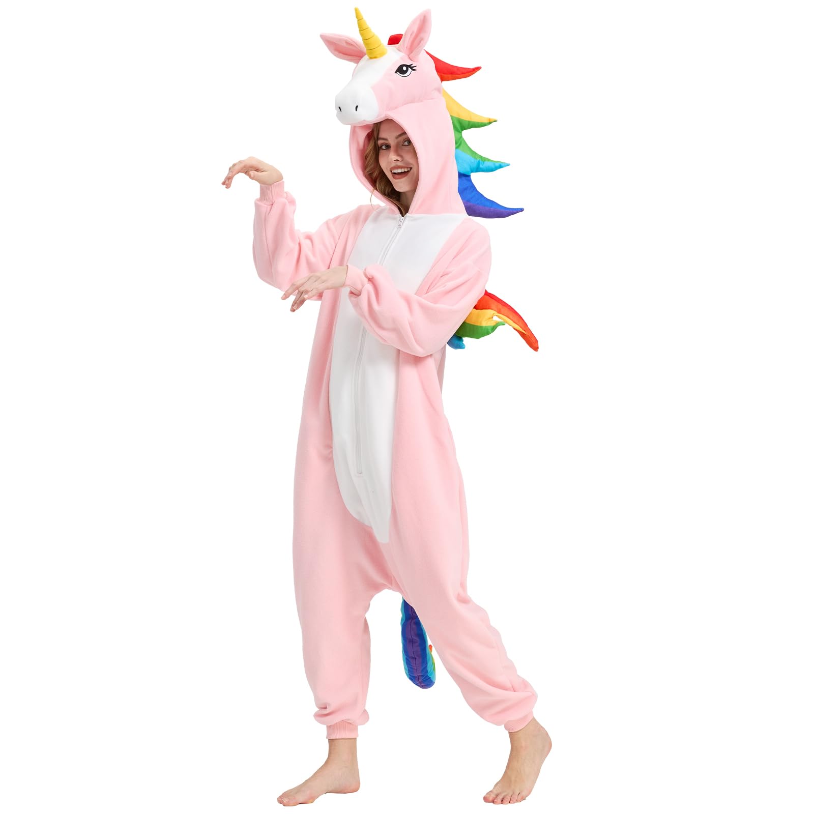 🦄 The Magical Pink Unicorn Onesie – Sparkle in Comfort