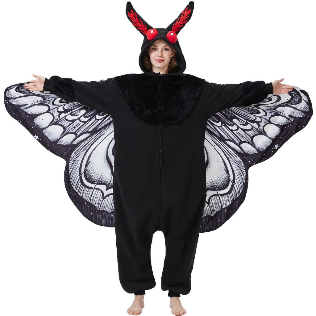 🦇 The Mothman Onesie – Unleash the Legend