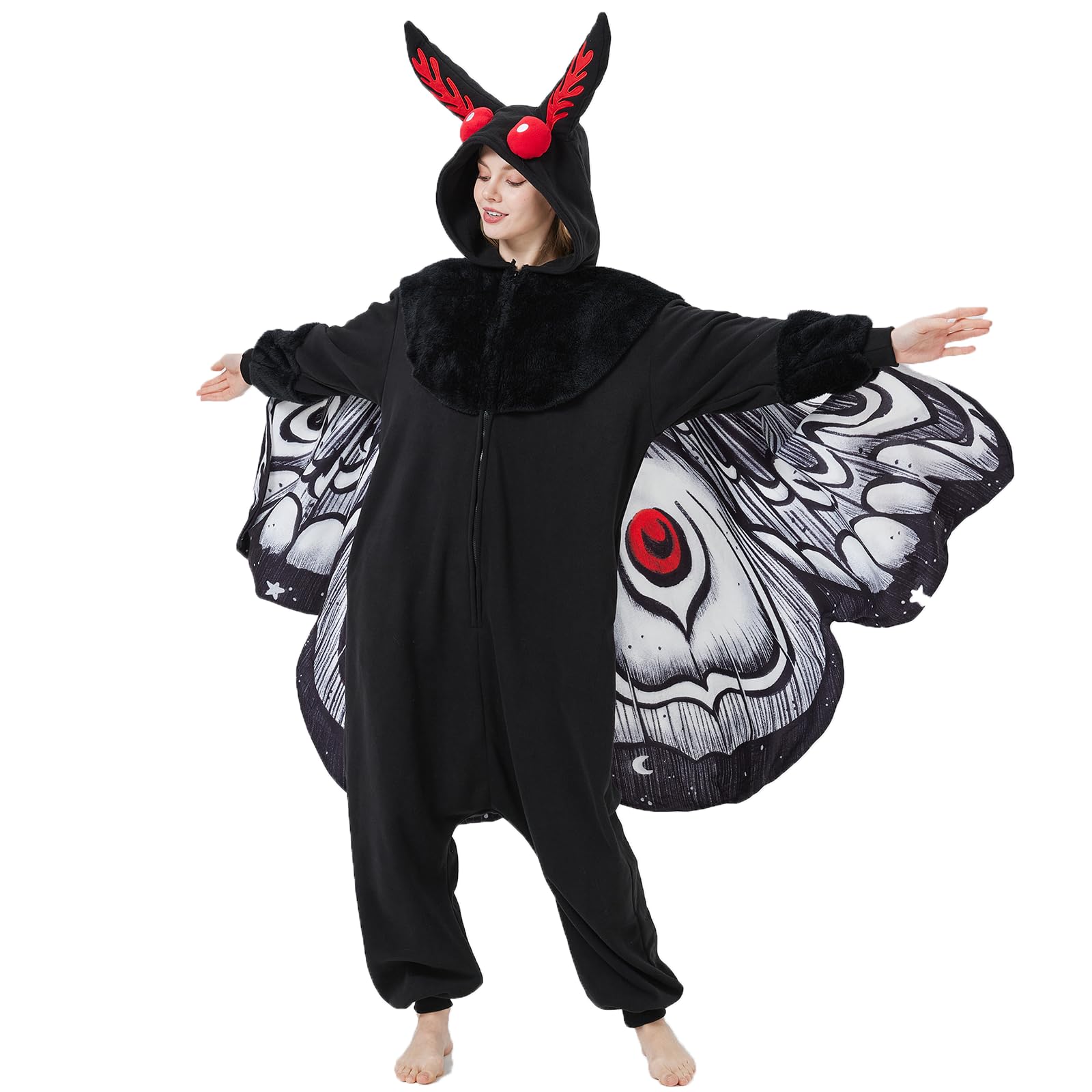 🦇 The Mothman Onesie – Unleash the Legend