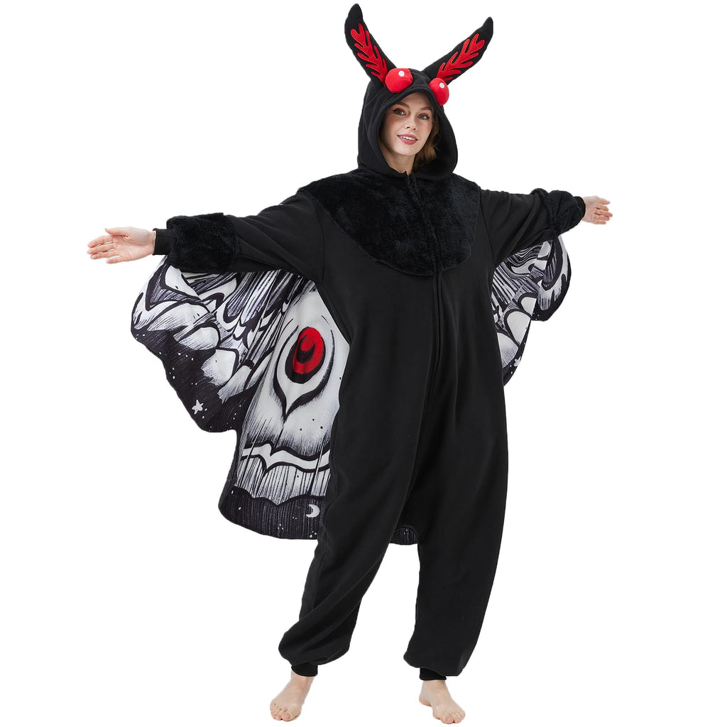 🦇 The Mothman Onesie – Unleash the Legend