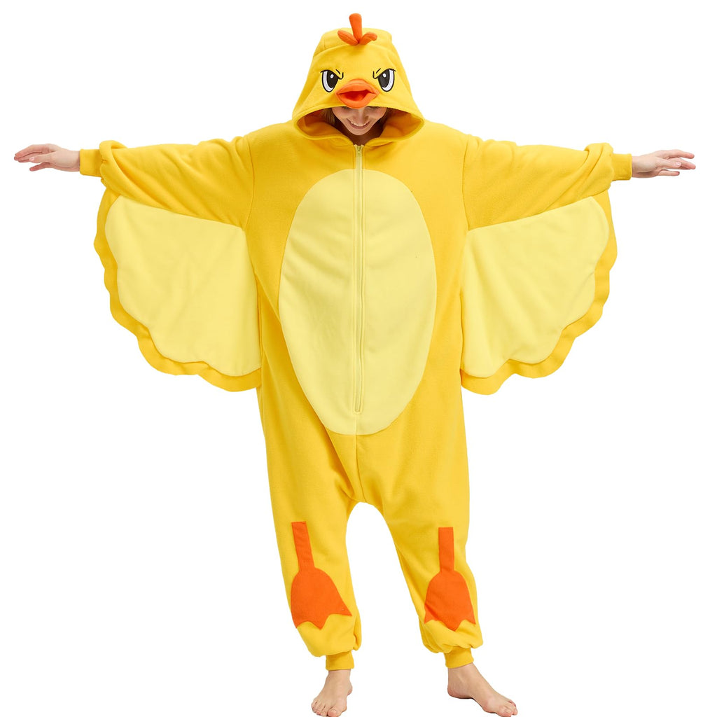 🦆 The Quack-tastic Yellow Duck Onesie – Soft, Sunny & Snuggly