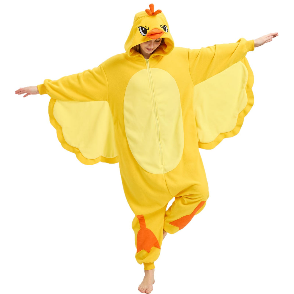 🦆 The Quack-tastic Yellow Duck Onesie – Soft, Sunny & Snuggly